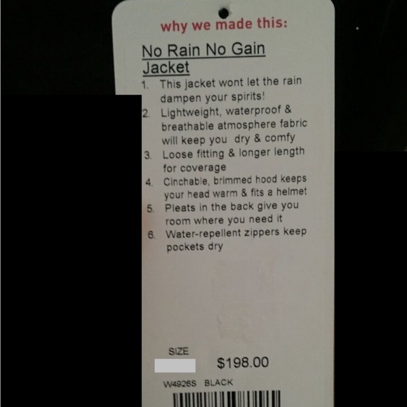 Lululemon No Rain No Gain 12 - Picture 4 of 4